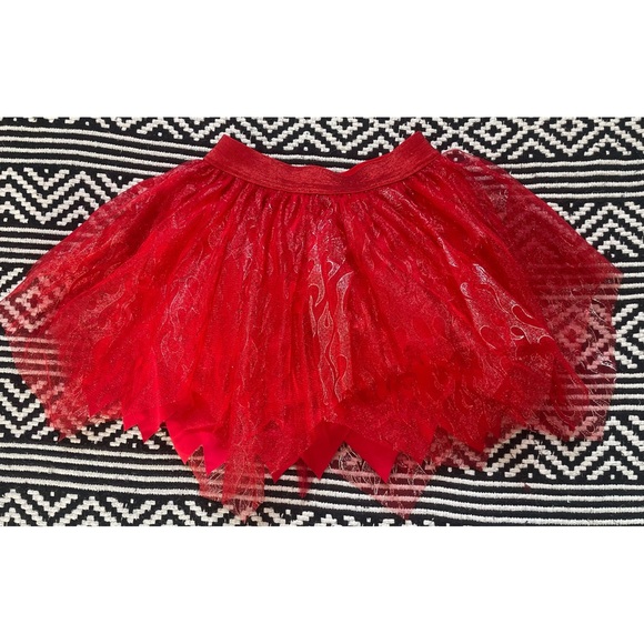 Spirit Halloween Red Devil Flame Tutu - Picture 6 of 12